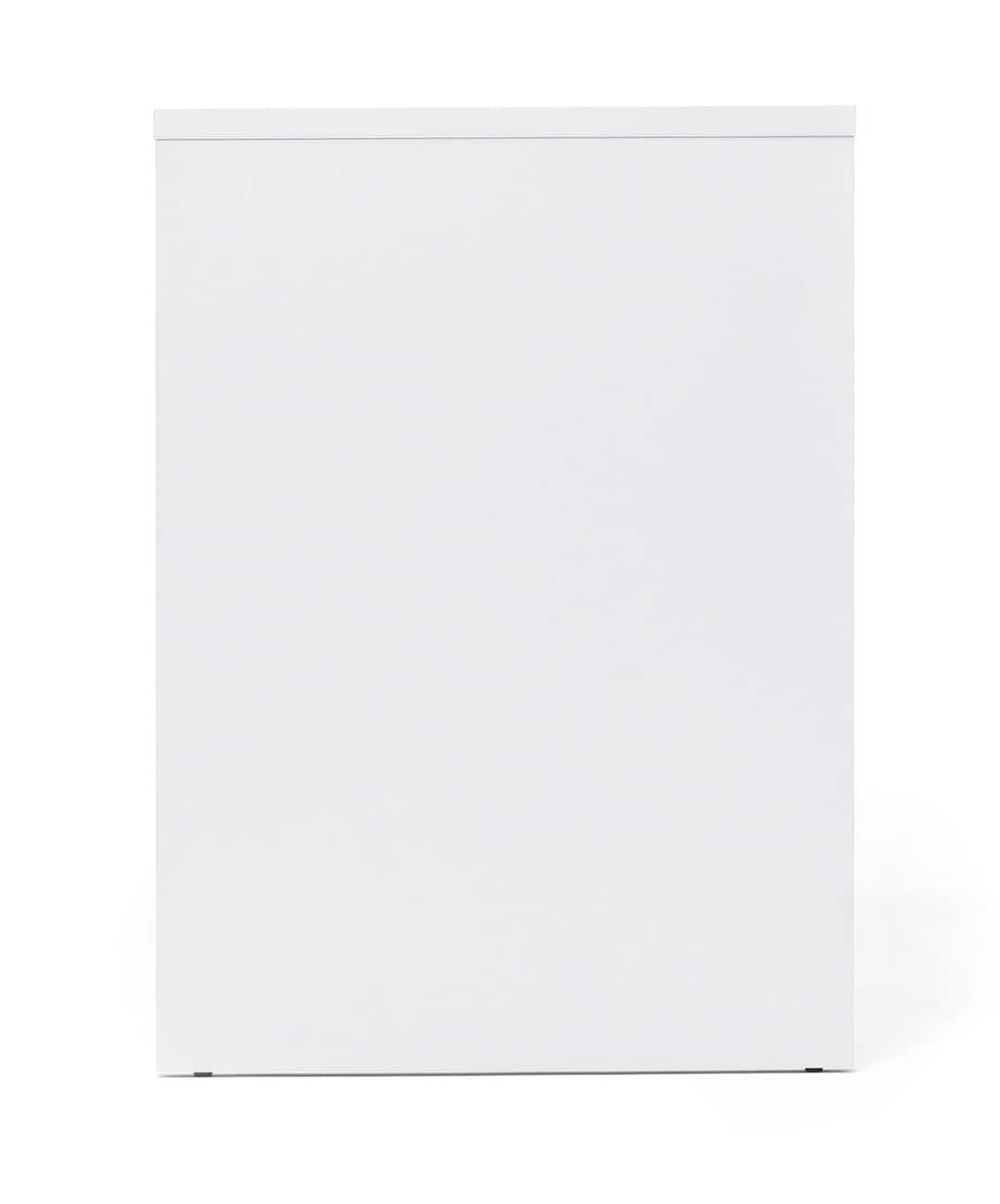 Schreibtisch 130 x 75 cm weiß matt