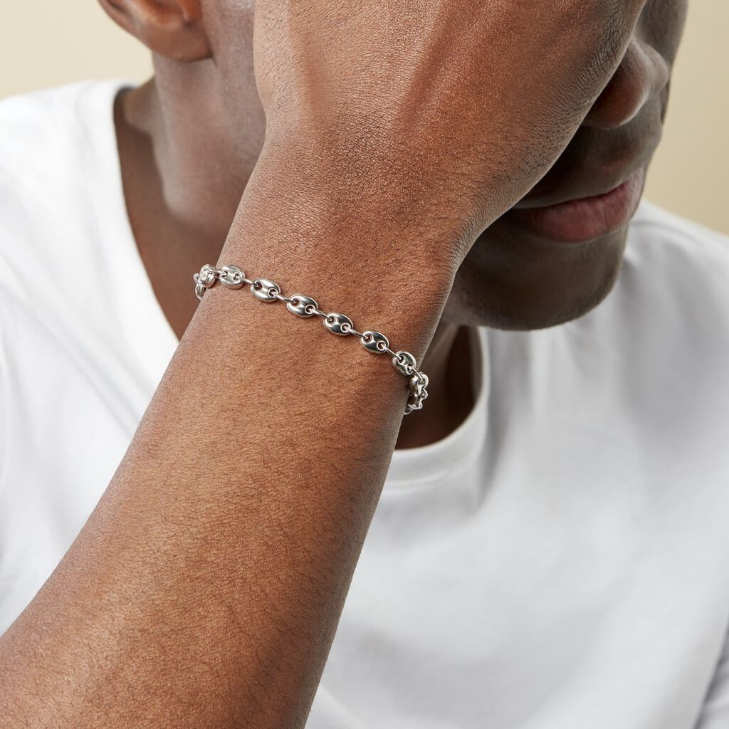 Bracelet Carrus Argent Blanc
