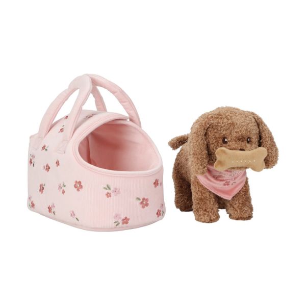 Little Dutch Knuffelhond – Jackie in Tas