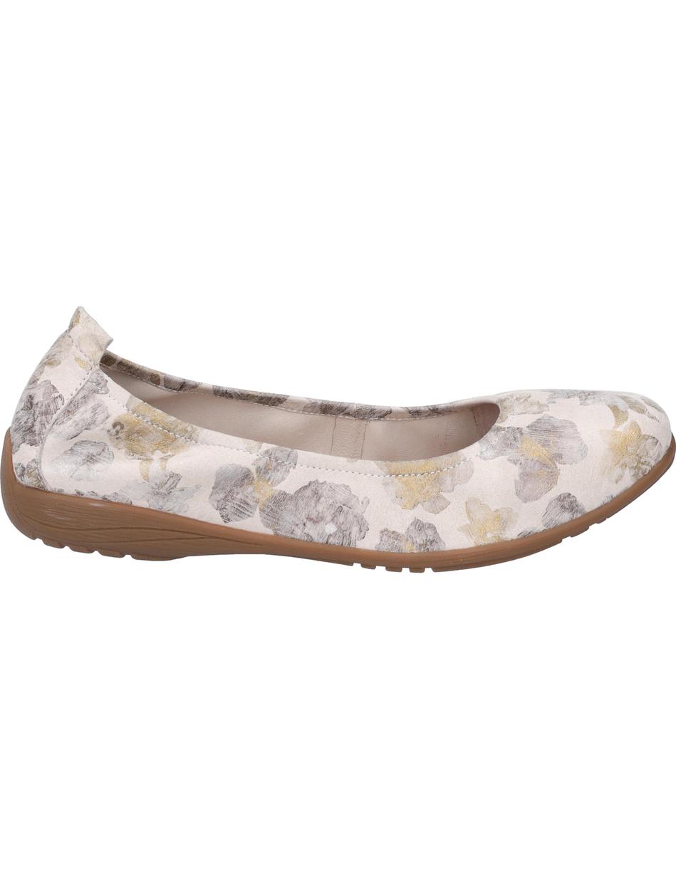 Ballerina Fenja 01, creme-multi