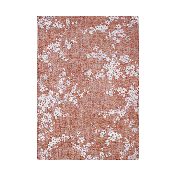 Bloemen vloerkleed - Sakura Copper Pink 9371