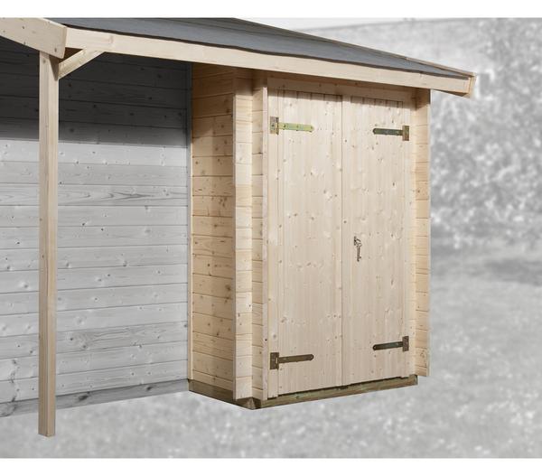 Weka Schleppdach und Anbauschrank Gr. 2, ca.
