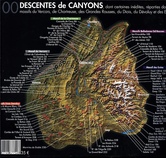 DESCENTE - 100 CANYONS AUTOUR DE GRENOBLE