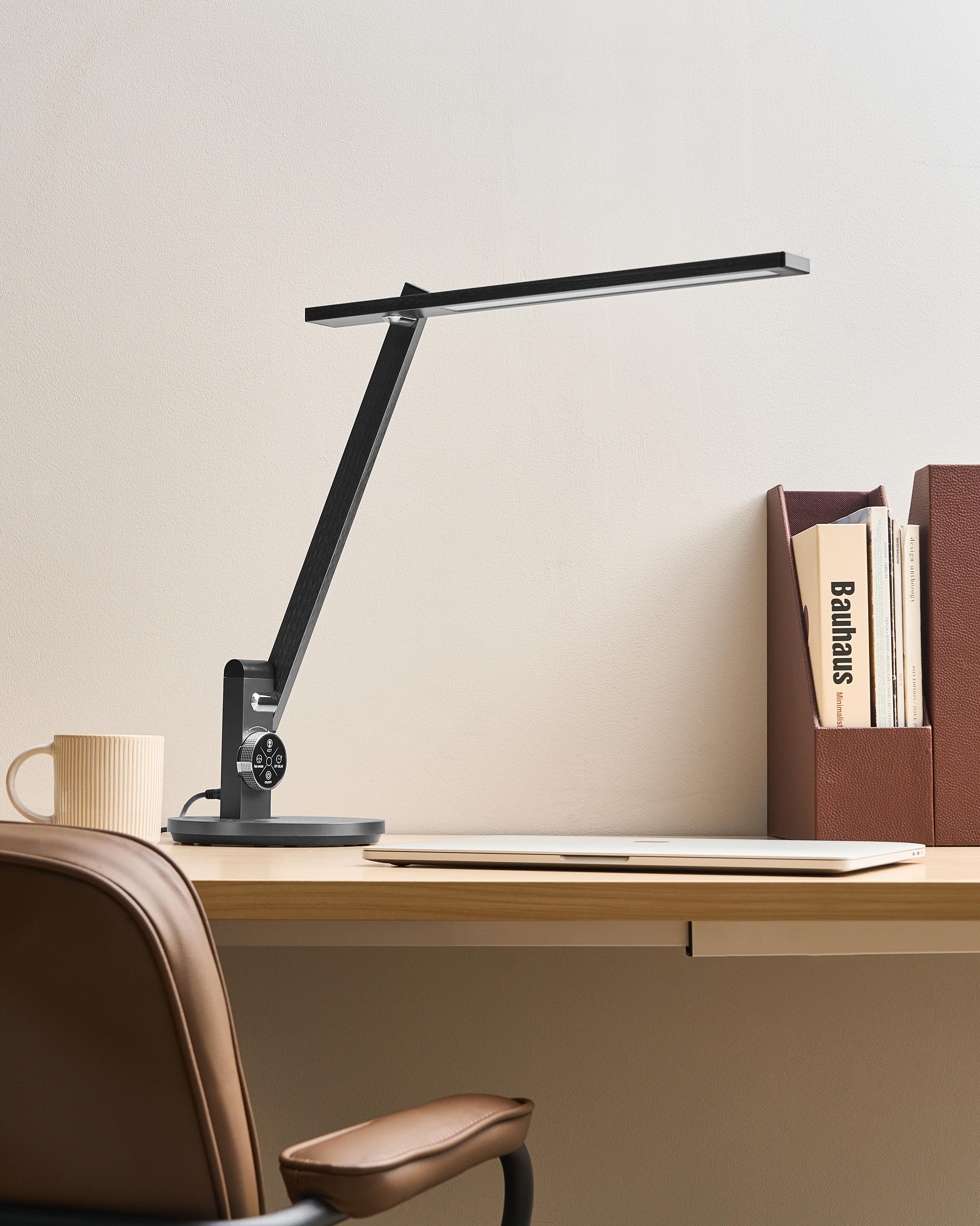 LED bureaulamp CETUS met dimmer Grijs