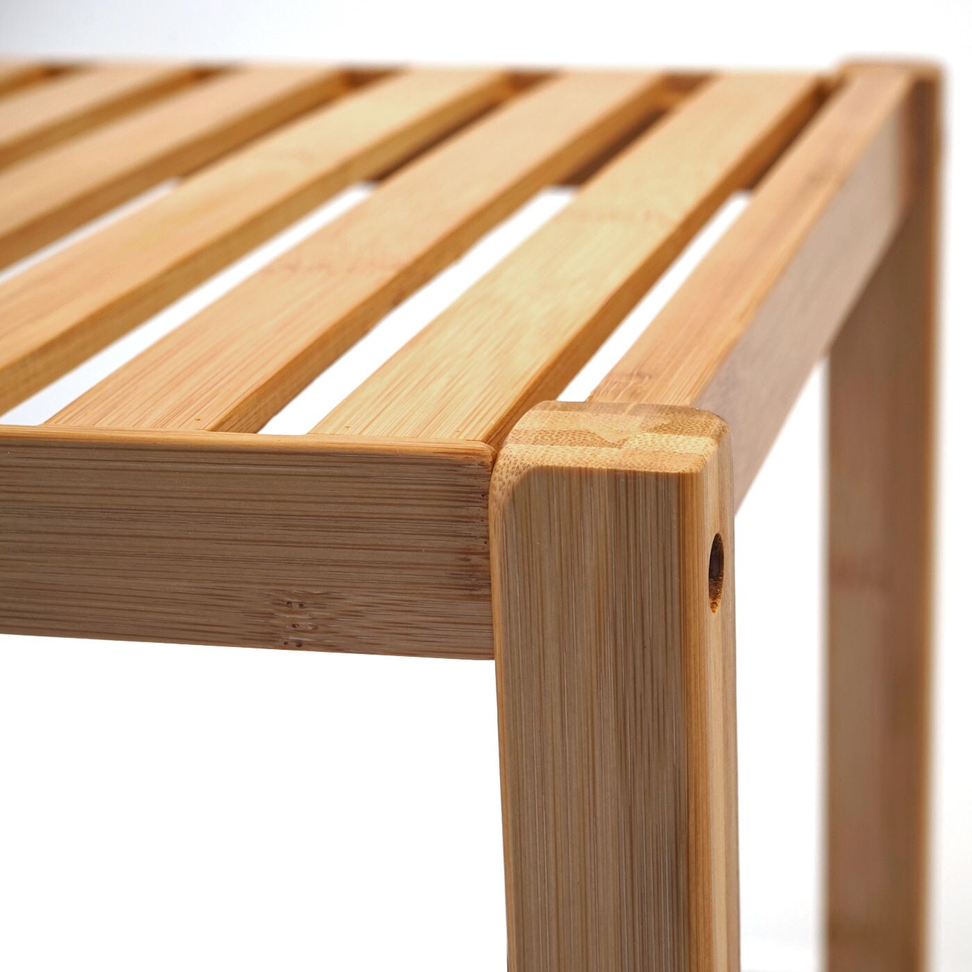 Badezimmerset MCW-B18, Komplett Badezimmer Badmöbel Badset Badschrank, Bambus