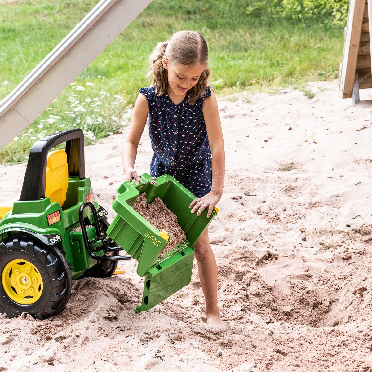 rolly toys® Kinderfahrzeug-Anhänger Anhängerbox für Tretfahrzeug