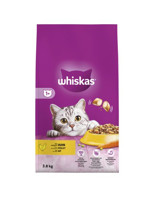 Whiskas Brokjes Adult Kip - Kattenvoer