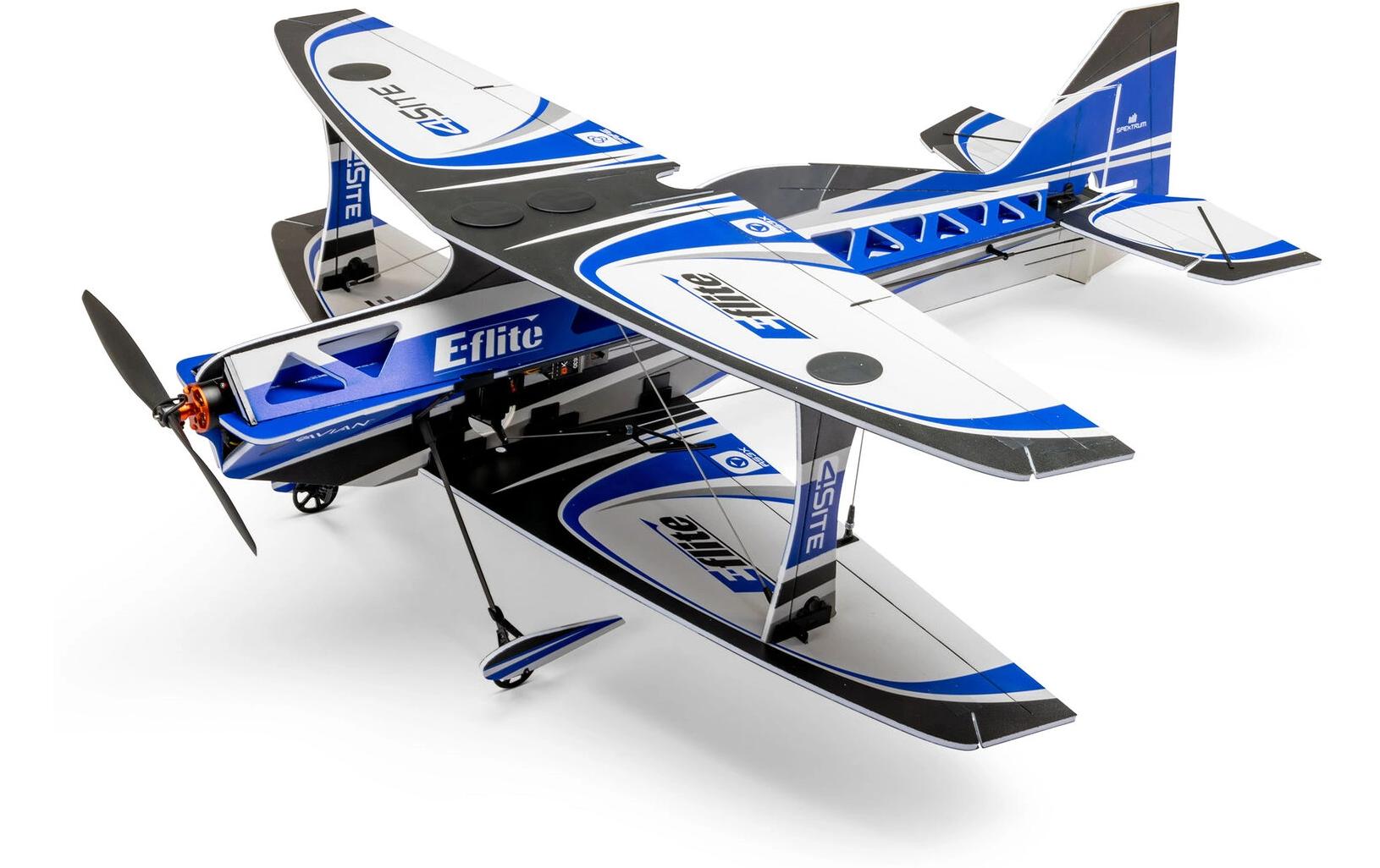 Flugzeug 4-Site 3D Flat 800 mm EP BNF Basic<br>Sportflugzeug mit hervorragendem Look und angenehmen Handling mit AS3X+ und SAFE Select