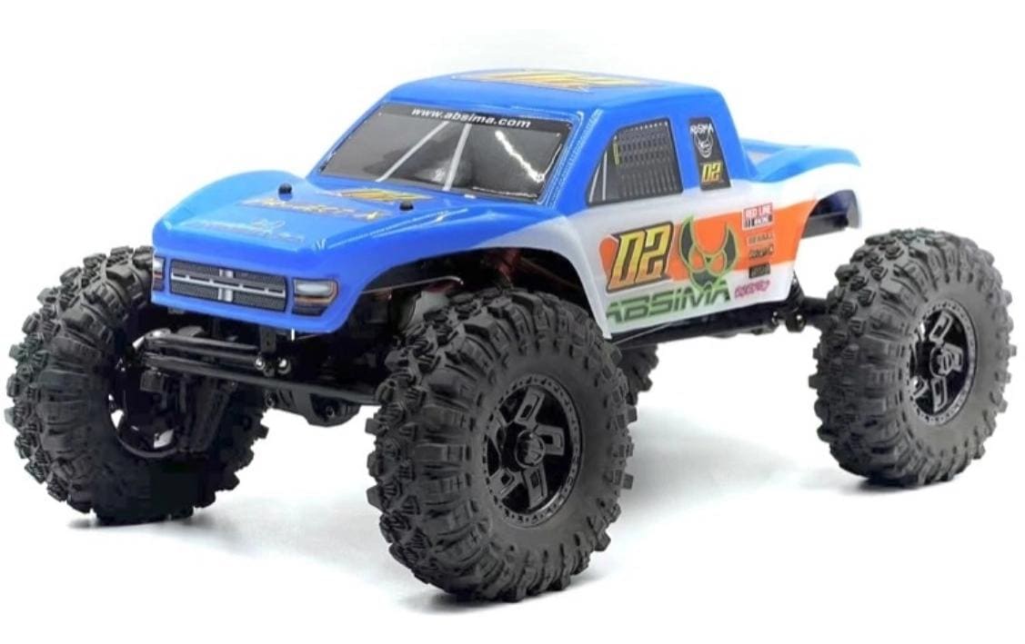 Rock Racer The Goat, Blau 1:18, RTR<br>Brushless Rock Crawler im 1:18 Masstab