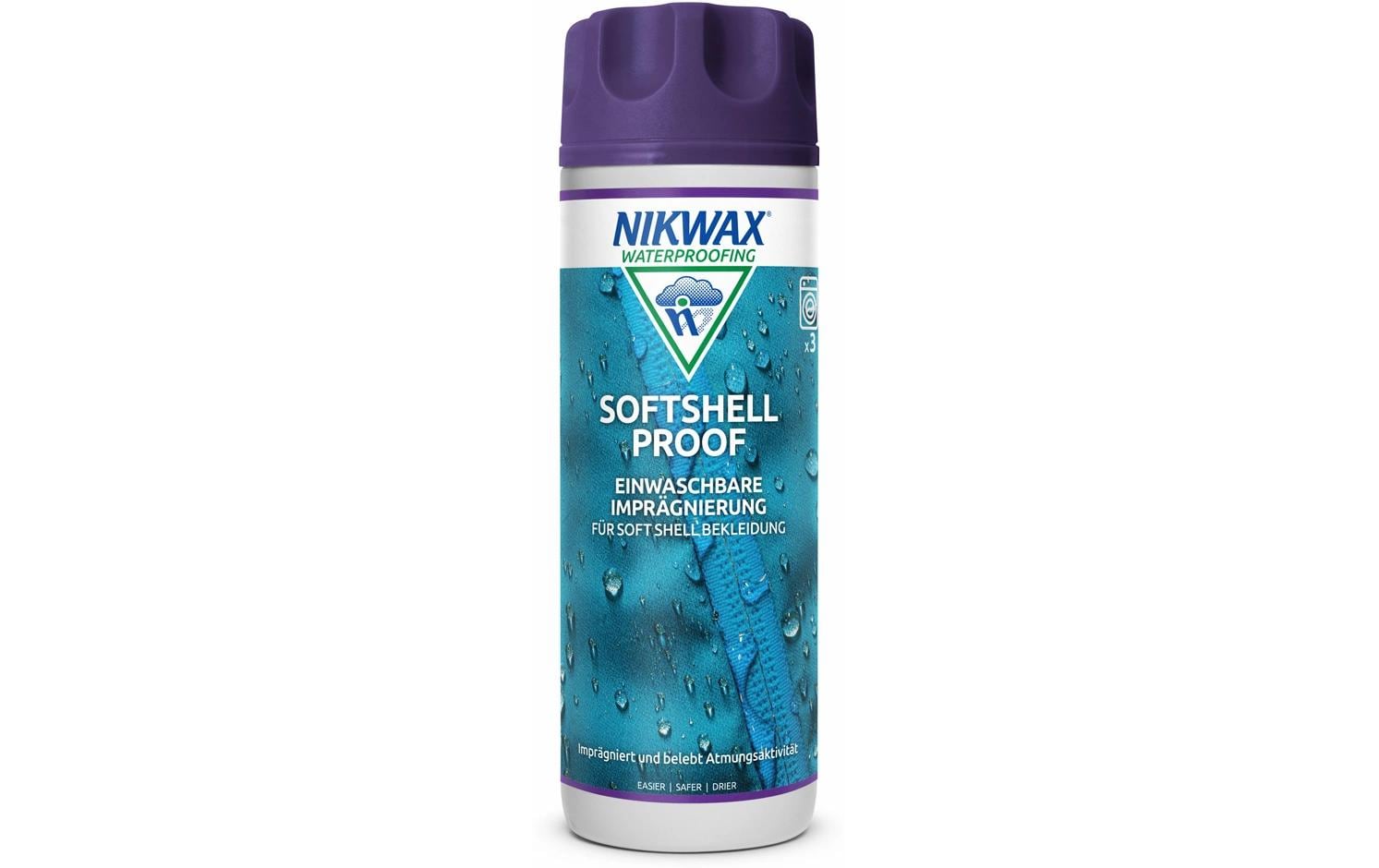 Imprägnierung Softshell Proof Wash-in 300 mlEinwaschbares Imprägnierungsmittel für Soft Shell Bekleidung