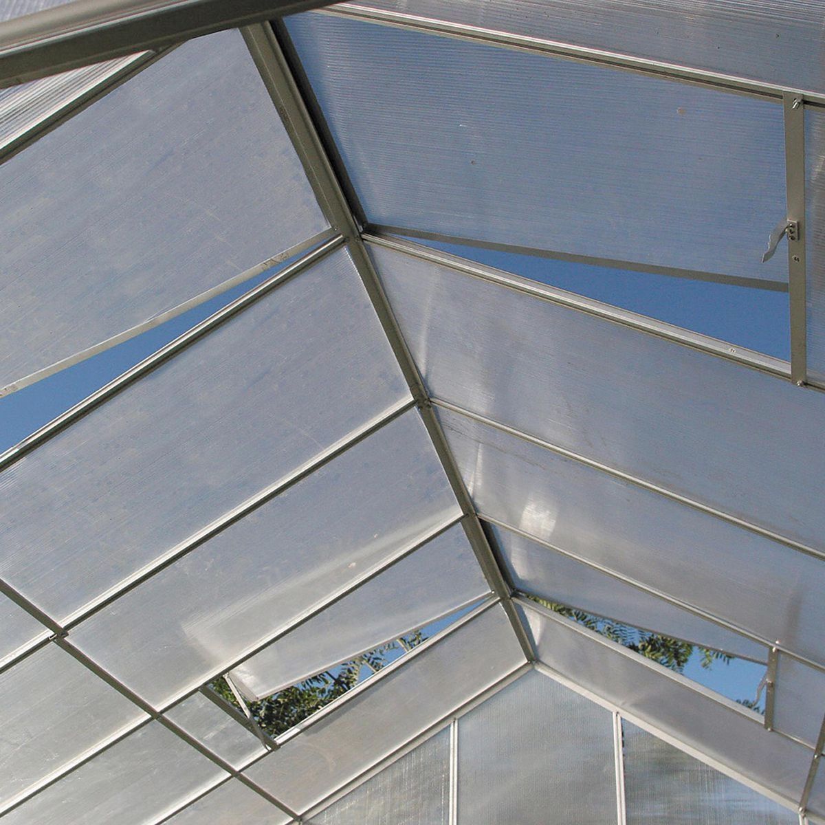 Harborfreight-10 ft. x 12 ft. Greenhouse with 4 Vents