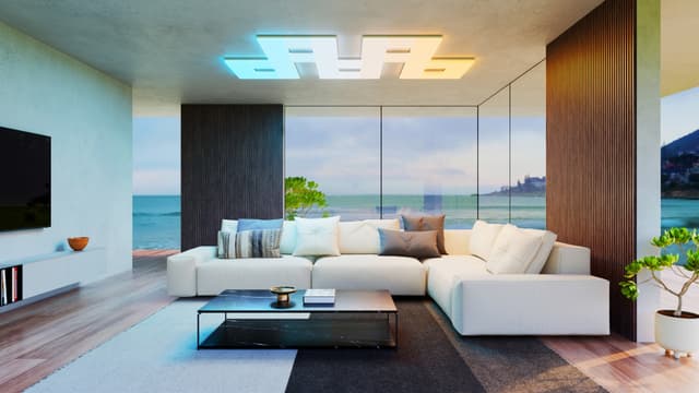 Nanoleaf Skylights loftlampe startersæt NF083K02-3SL