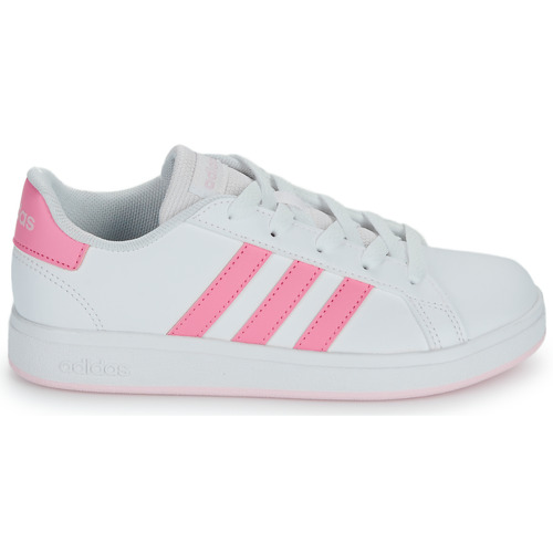 Adidas Sportswear - GRAND COURT 2.0 K - Blanc / Rose