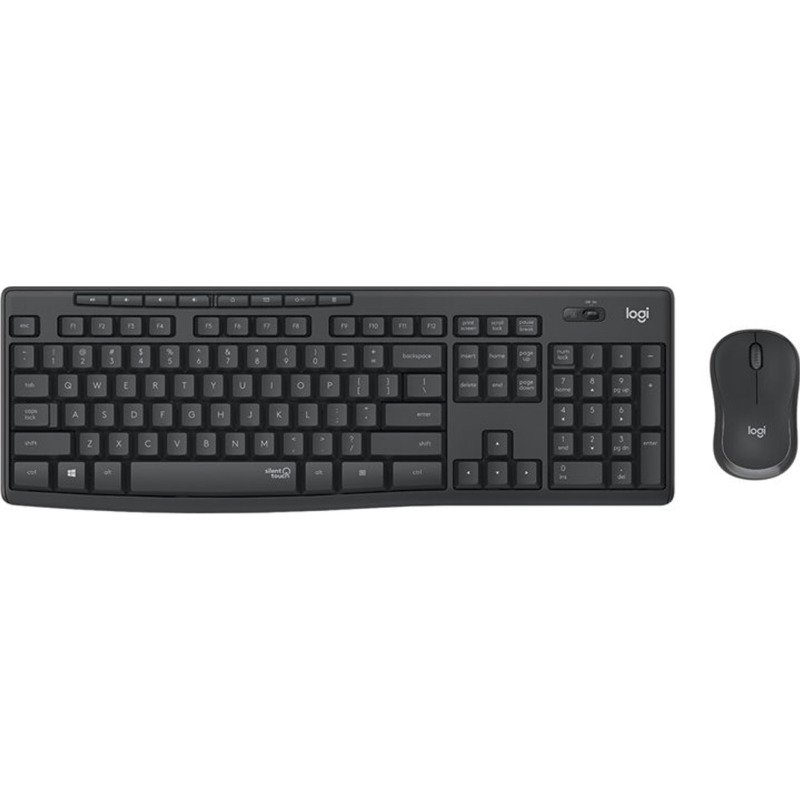 Ensemble clavier souris sans fil silencieux  MK295 Logitech