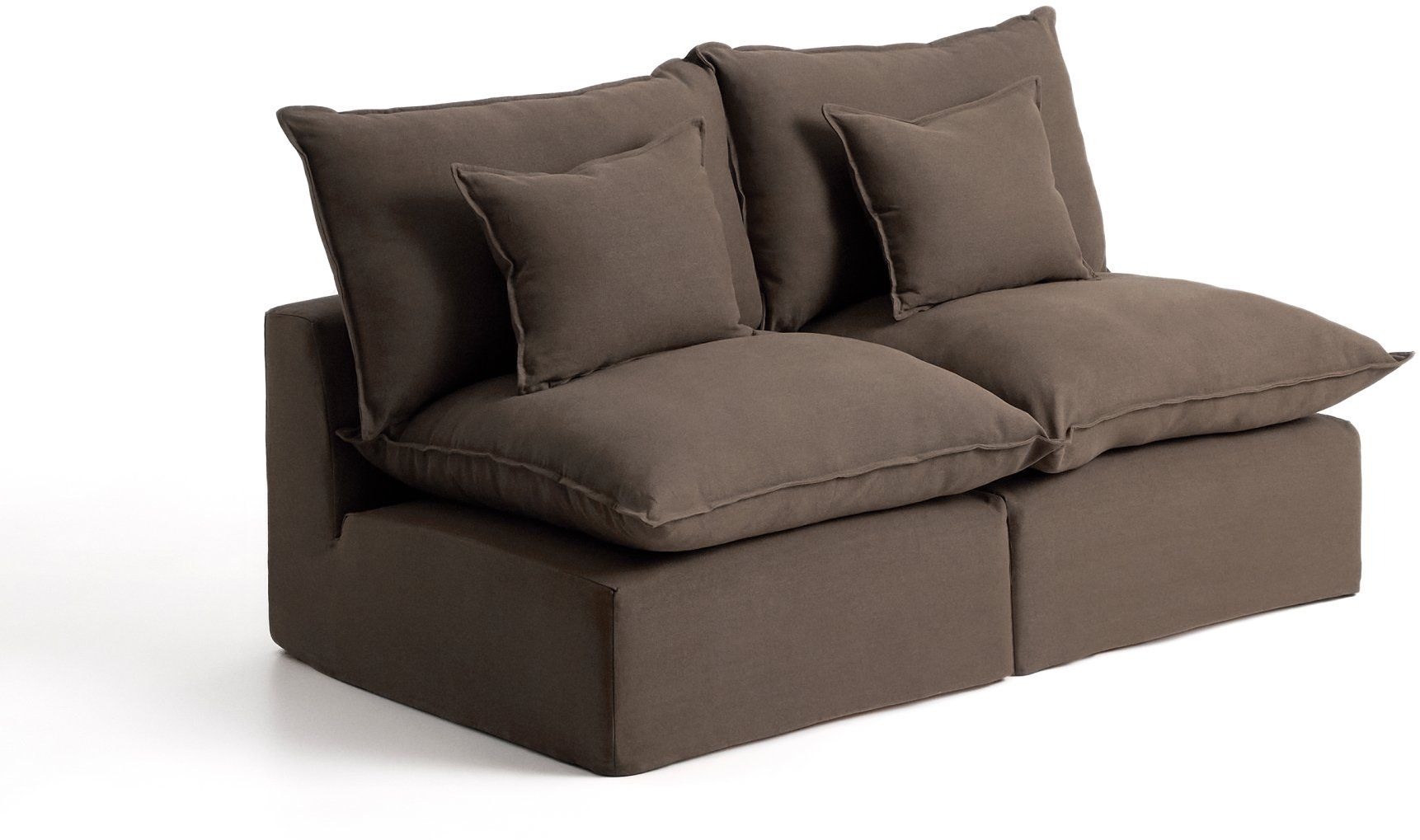 Kave Home Anarela Taupe 2-Zitsbank