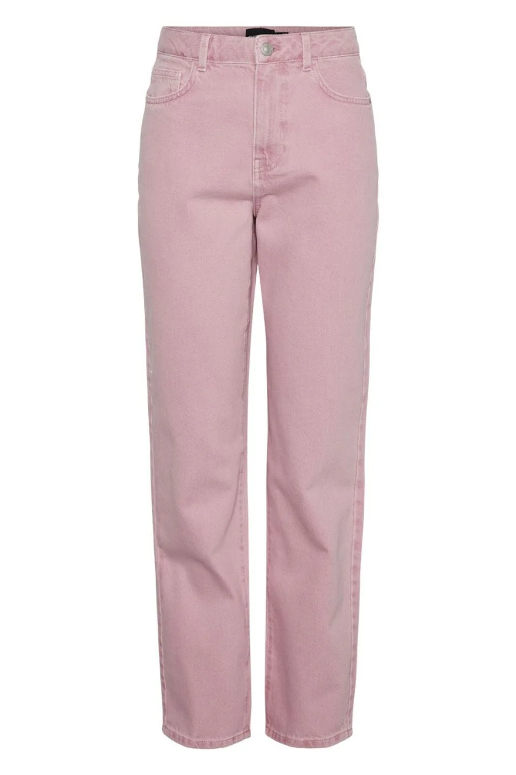 Pieces Pcfria Straight Denim Pants 4584190 candy pink washed