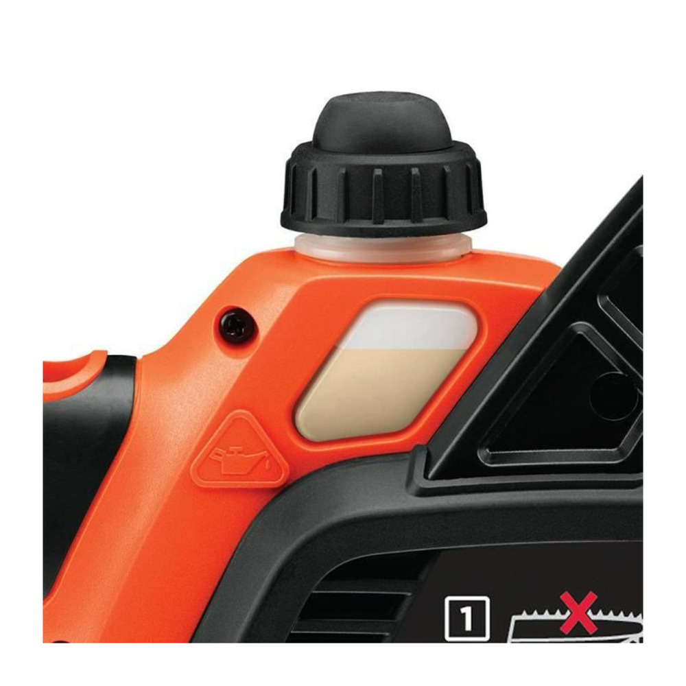 Black & decker tronçonneuse sans fil gkc1825lb-xj - 18v (livrée sans batterie ni chargeur)
