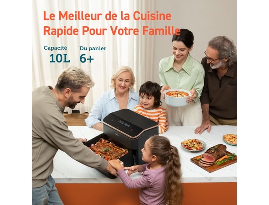 COSORI - Friteuse à air chaud Dual Blaze Twinfry Chef Edition