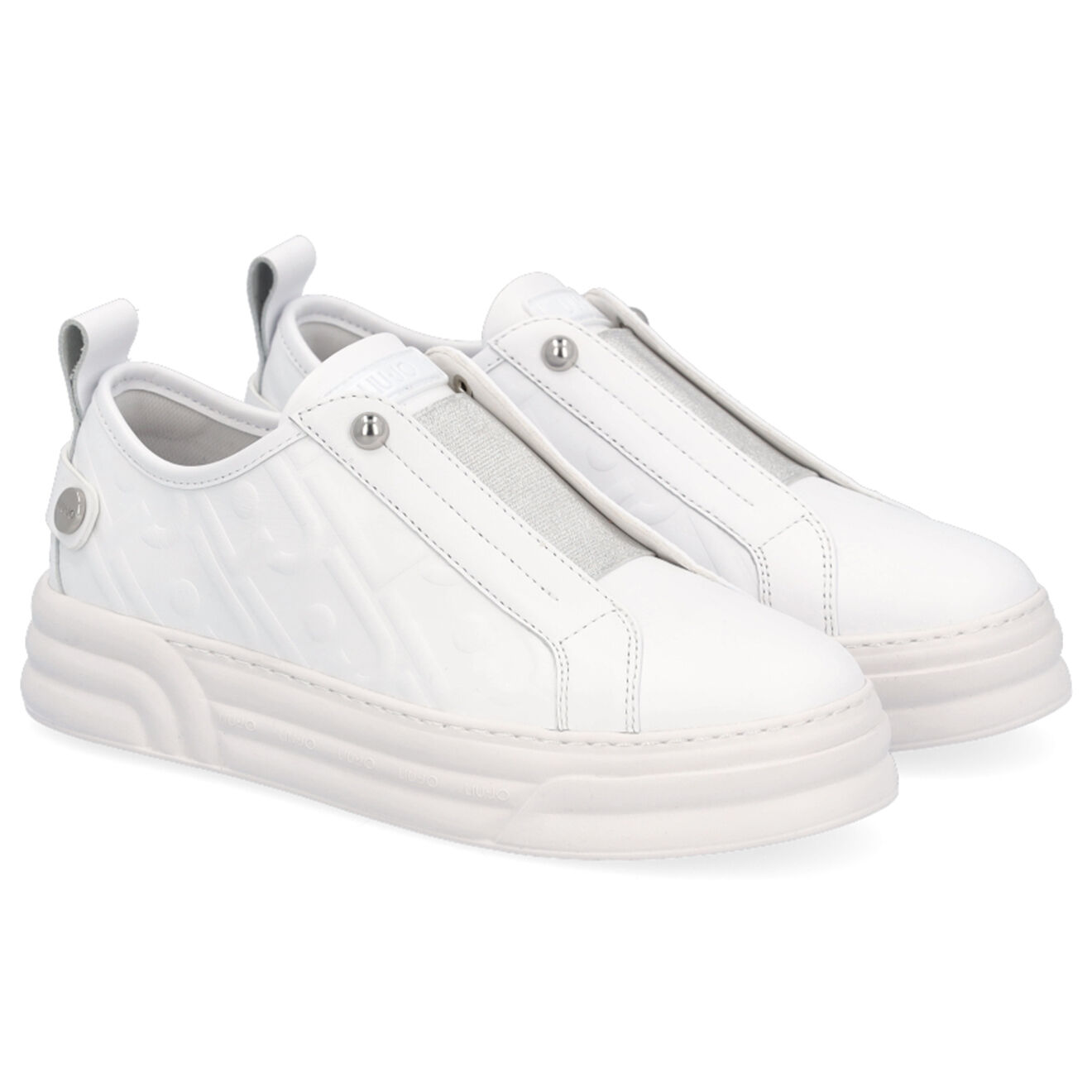 Liu-Jo Sneakers Cléa en Cuir blanches