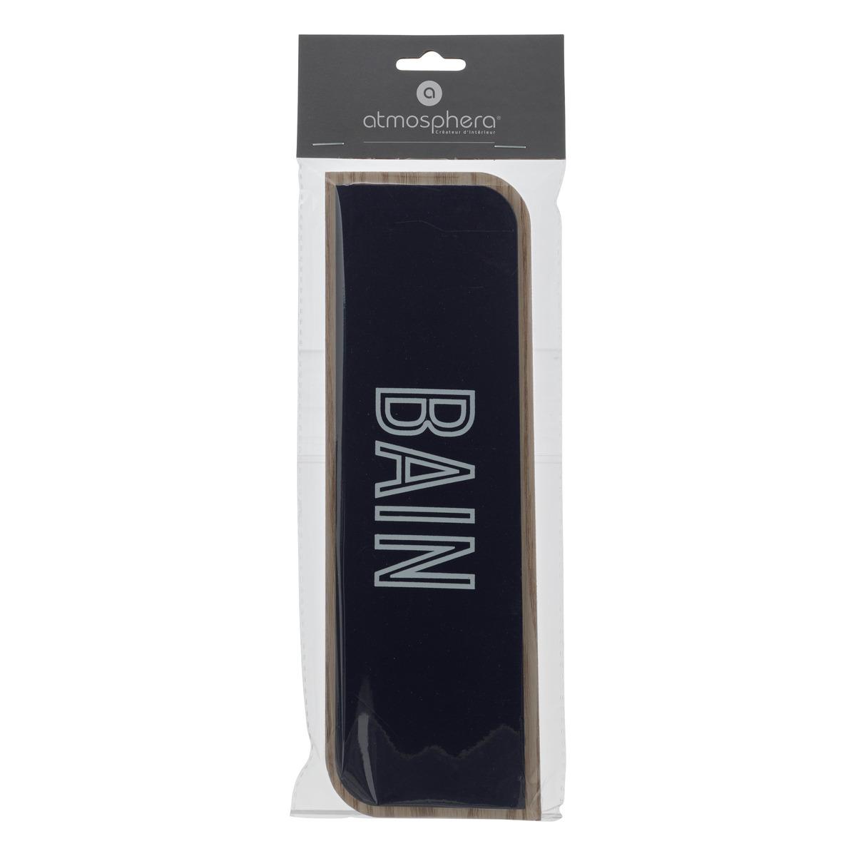 PLAQUE PORTE OLME D.24X8CM