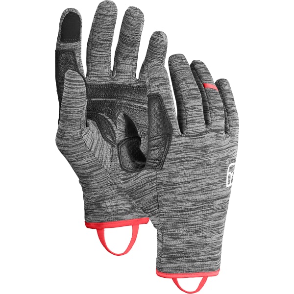 Gant ski de randonnée ORTOVOX FLEECE LIGHT GLOVE W BLACK STEEL BLEND