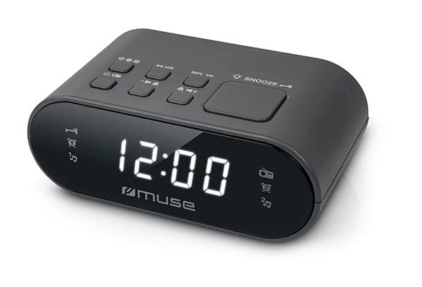 M-10CR Clockradio FM Sort