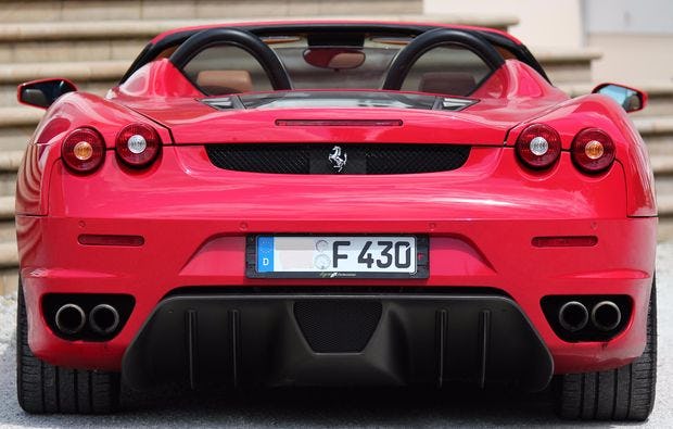 Ferrari F430 selber fahren in Berlin als Geschenk