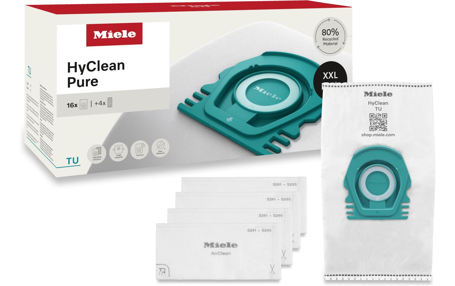 Staubfilterbeutel XXL-Pack TU HyClean Pure 16 StückStaubbeutel für alle Guard L1 und Guard S1 Modelle
