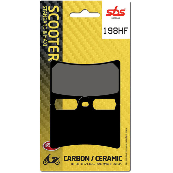 SBS - Plaquettes de frein 198HF(634)