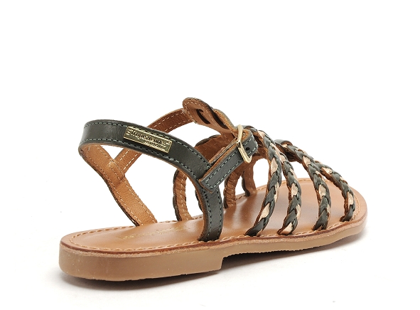 Les tropeziennes nu pieds enfant baia kaki