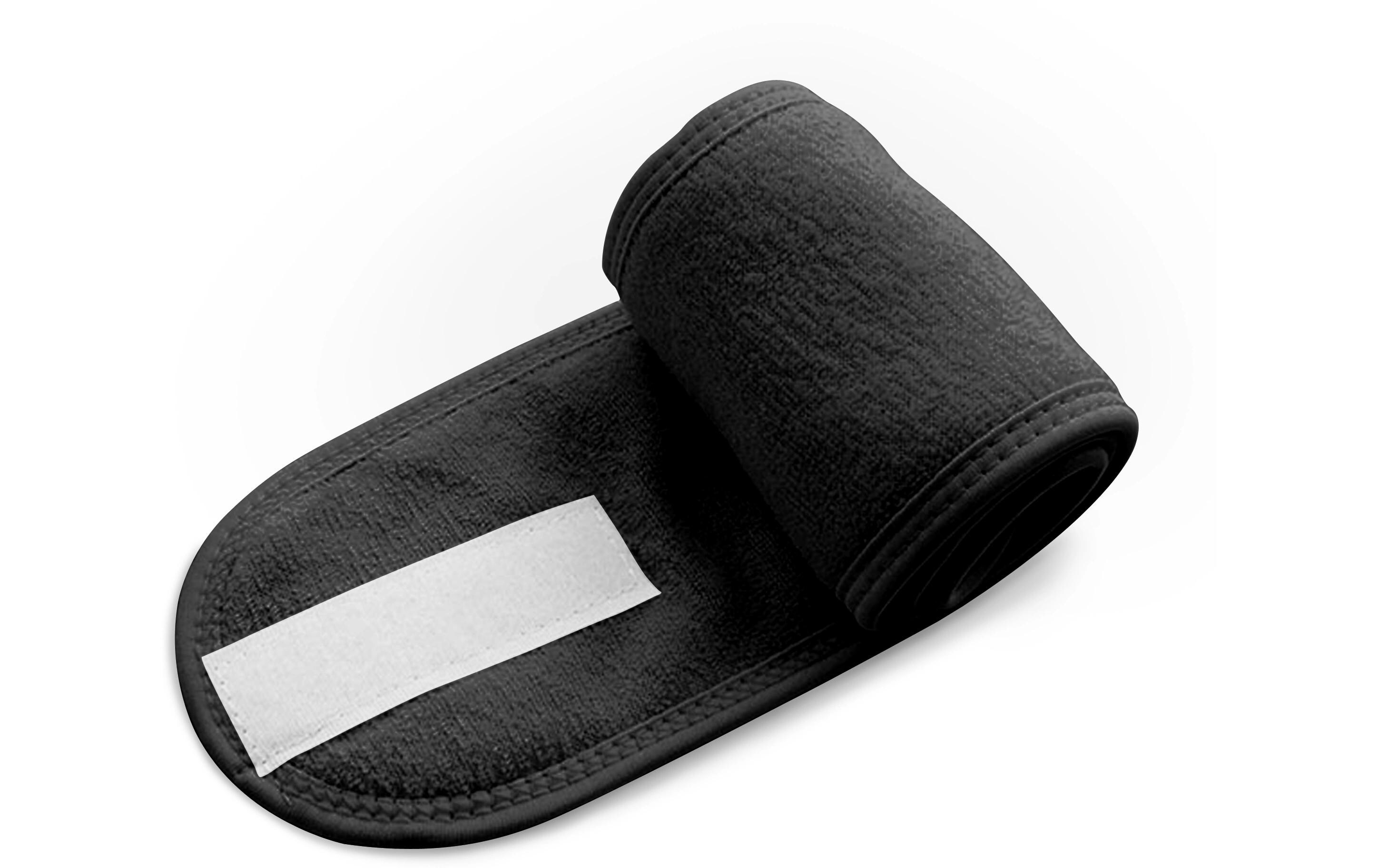 SPA Haarband mit Klettverschluss SchwarzKomfortables Haarband mit Klettverschluss