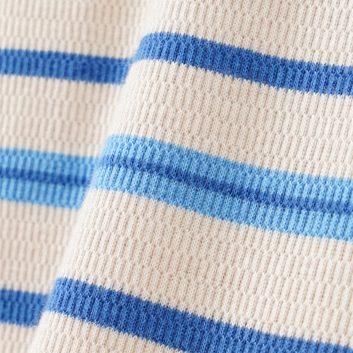 Topolino Jungen Langarmshirt mit Streifen beige / blau