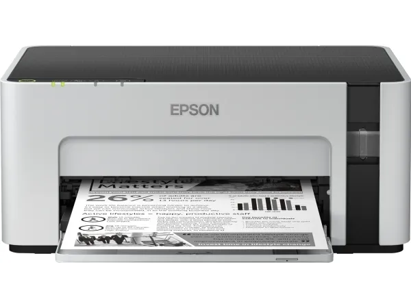 Epson EcoTank ET-M1120 - Printer - S/H - blækprinter - kan genopfyldes - A4/Legal - 1440 x 720 dpi - op til 15 spm - kapacitet: 150 ark - USB 2.0