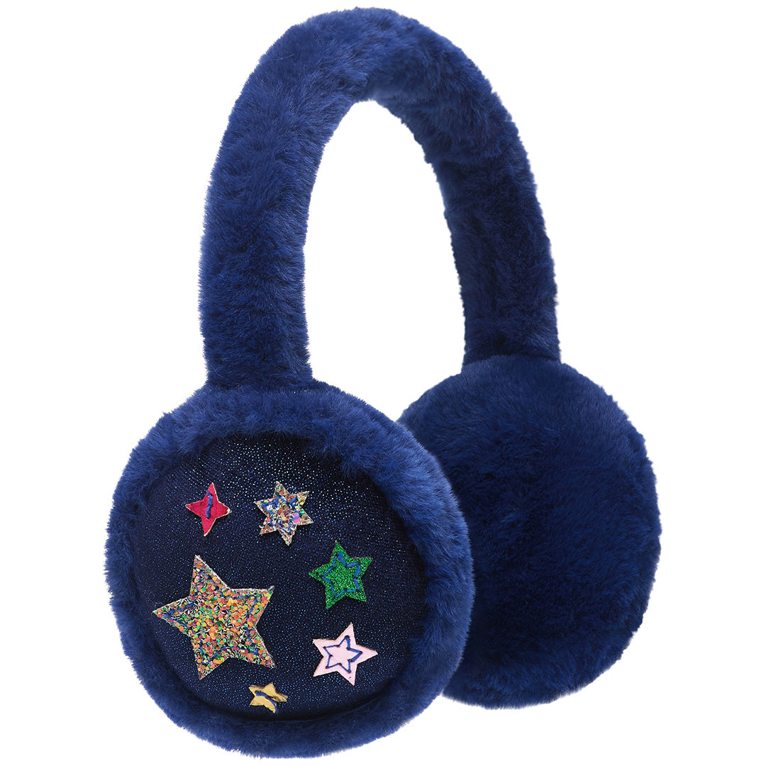 mimi & lula oorwarmers night sky - navy