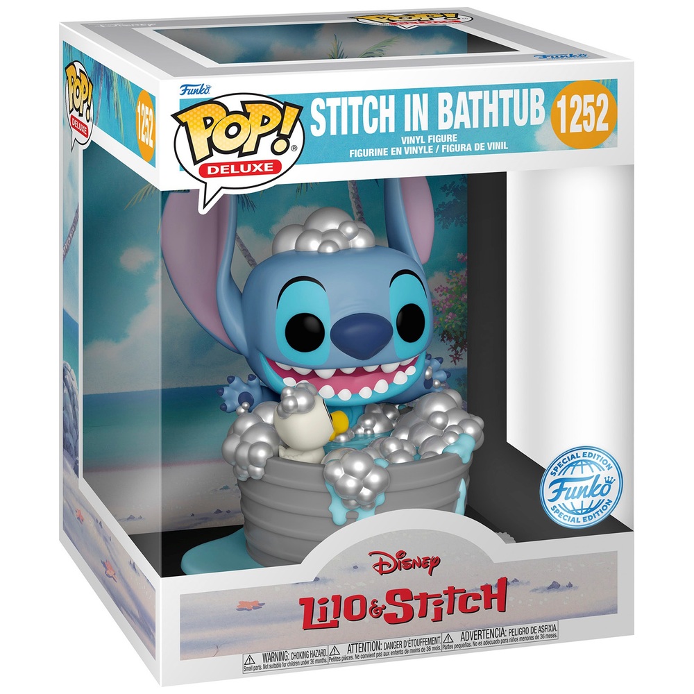 POP! Vinyl 1252: Lilo & Stitch, Stitch in der Badewanne
