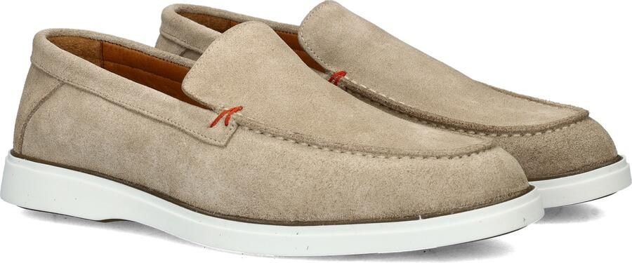 Nelson suède loafers beige