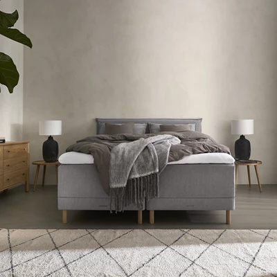 Nocturne Exclusive inkl. topmadras, 90 x 200 cm bokselevationsseng
