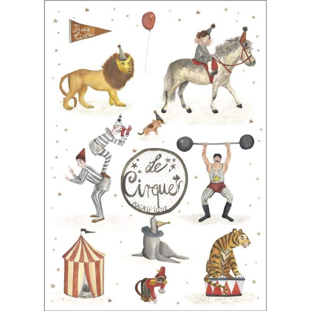 Køb Poster & Frame Tiny Goods - Big Circus