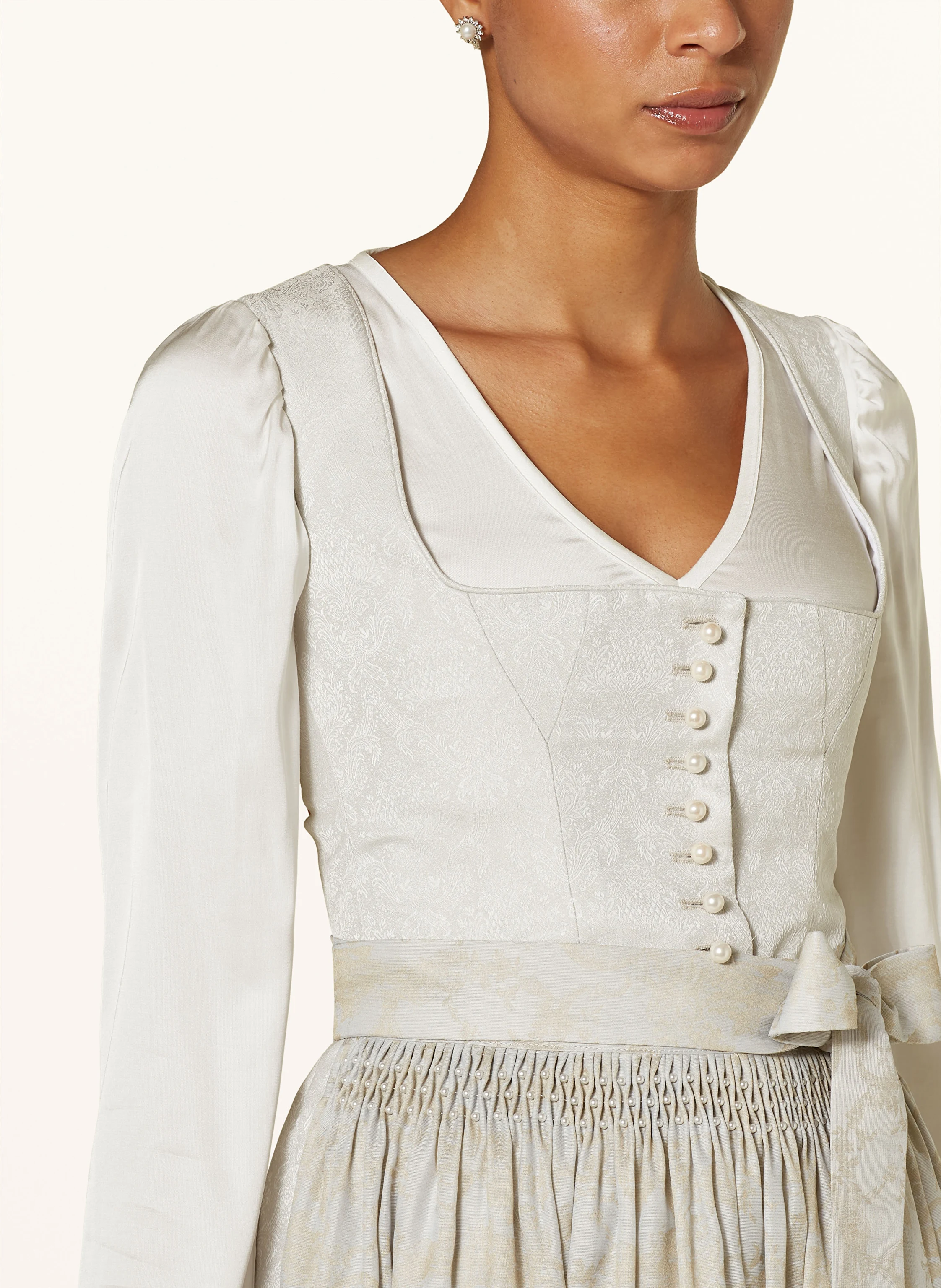 SPORTALM Dirndlbluse aus Satin