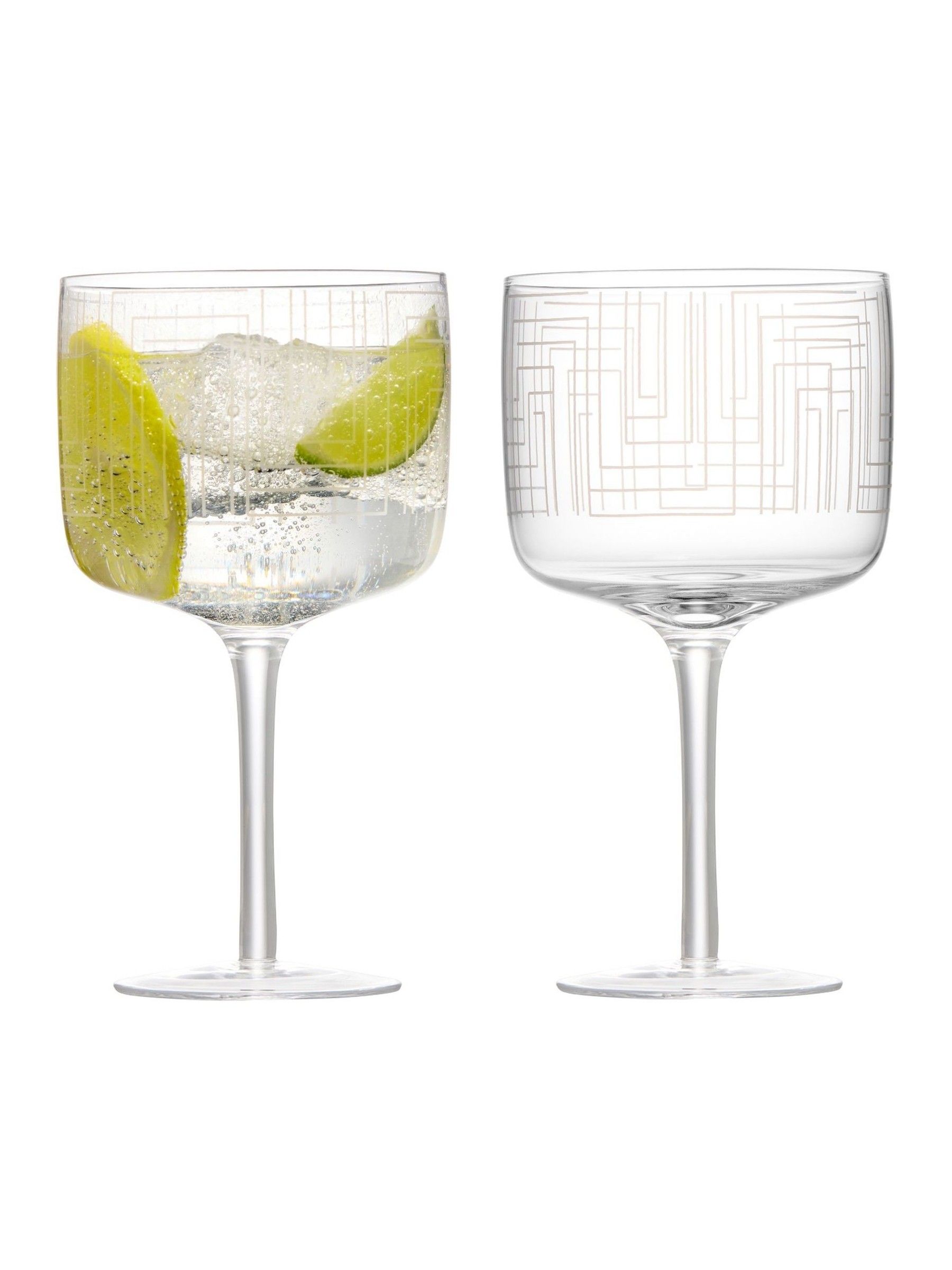 Anton Studio Designs - Set van 2 Maze-gin glazen