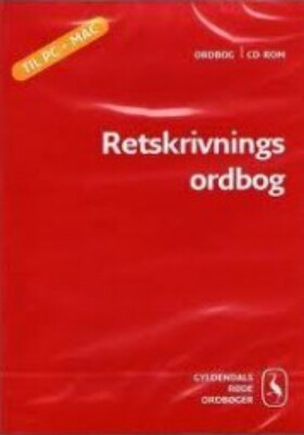 Retskrivningsordbog - Pia Vater - Bog