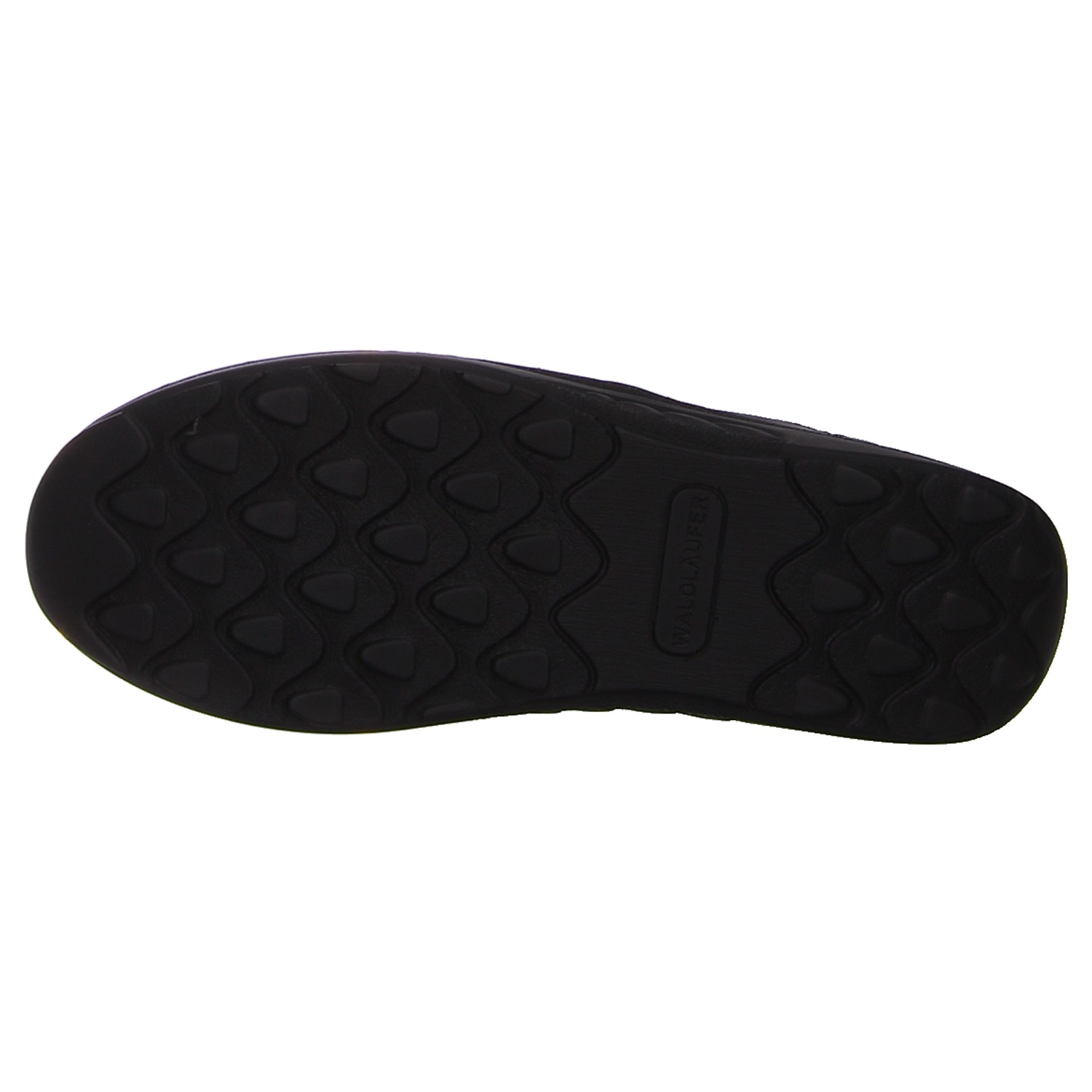 Waldläufer Halbschuhe schwarz schwarz