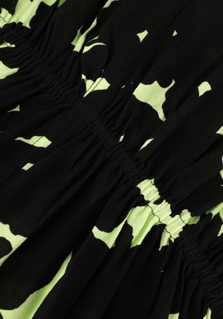 CATWALK JUNKIE mint catwalk junkie mini jurk dr acid flower midi