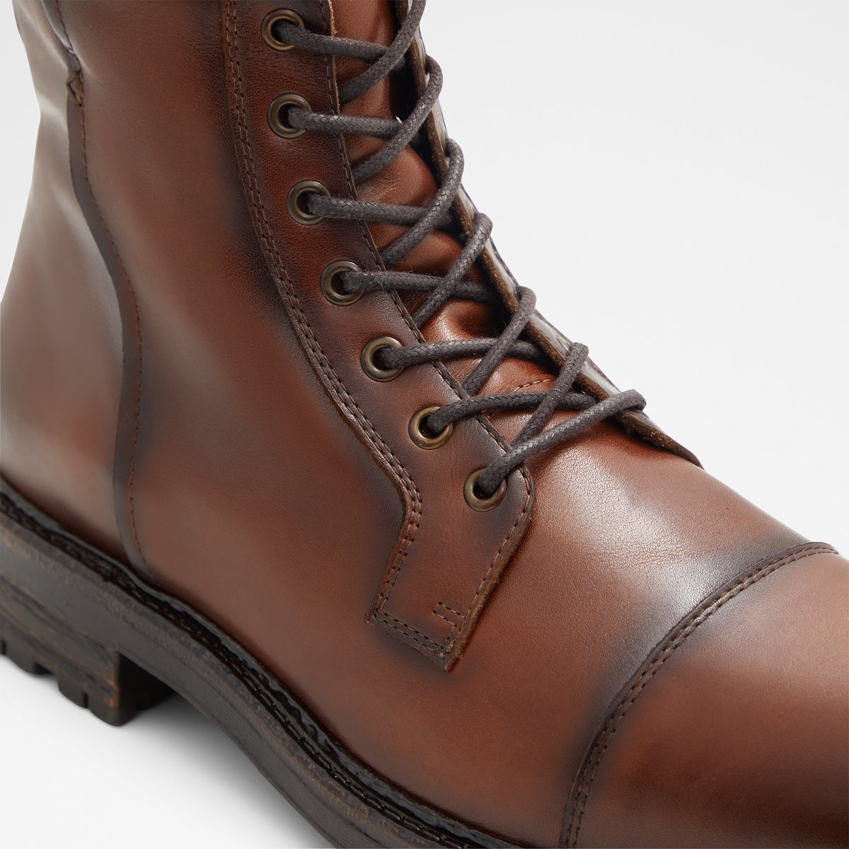 Adrardosien Dark Brown Men Lace-up boots