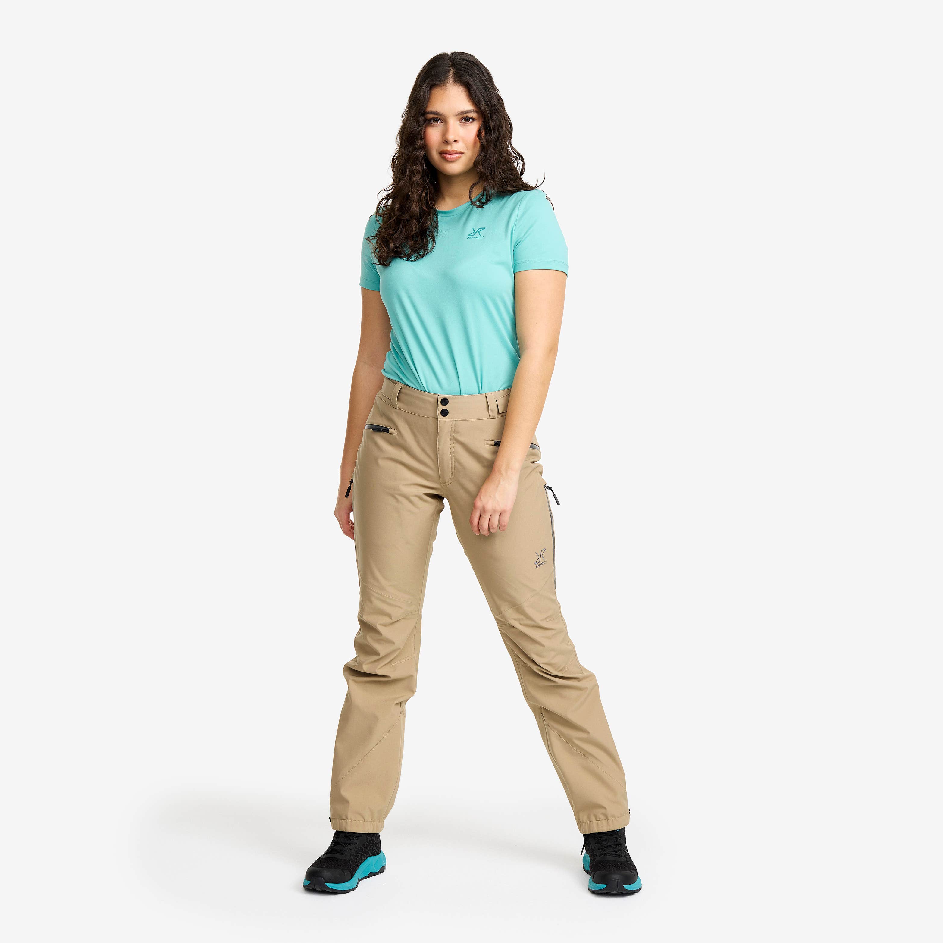 Silence Proshell 3L Pants Dame Khaki
