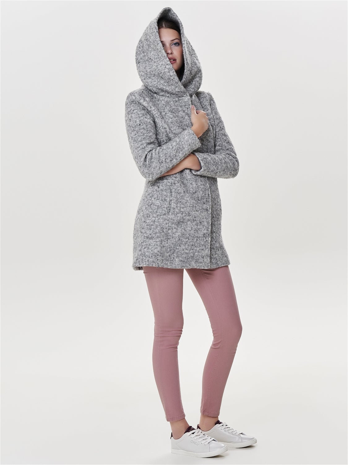 ONLSEDONA Mantel Light Grey Melange