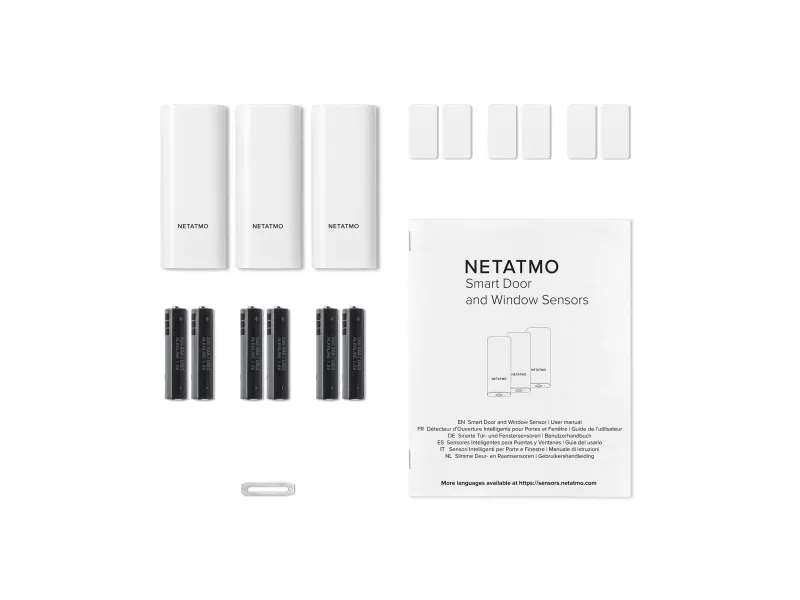 Smart window and door sensors Netatmo