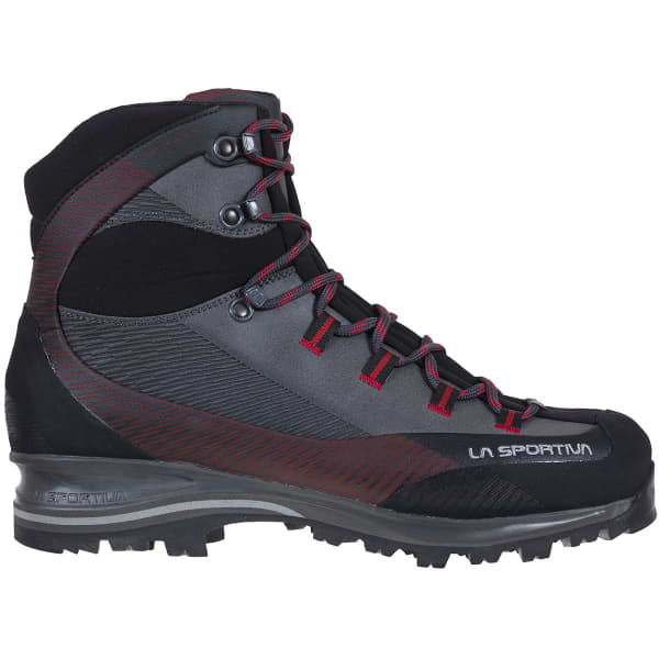 Chaussure de randonnée haute LA SPORTIVA TRANGO TRK LEATHER GORE-TEX CARBON/CHILI