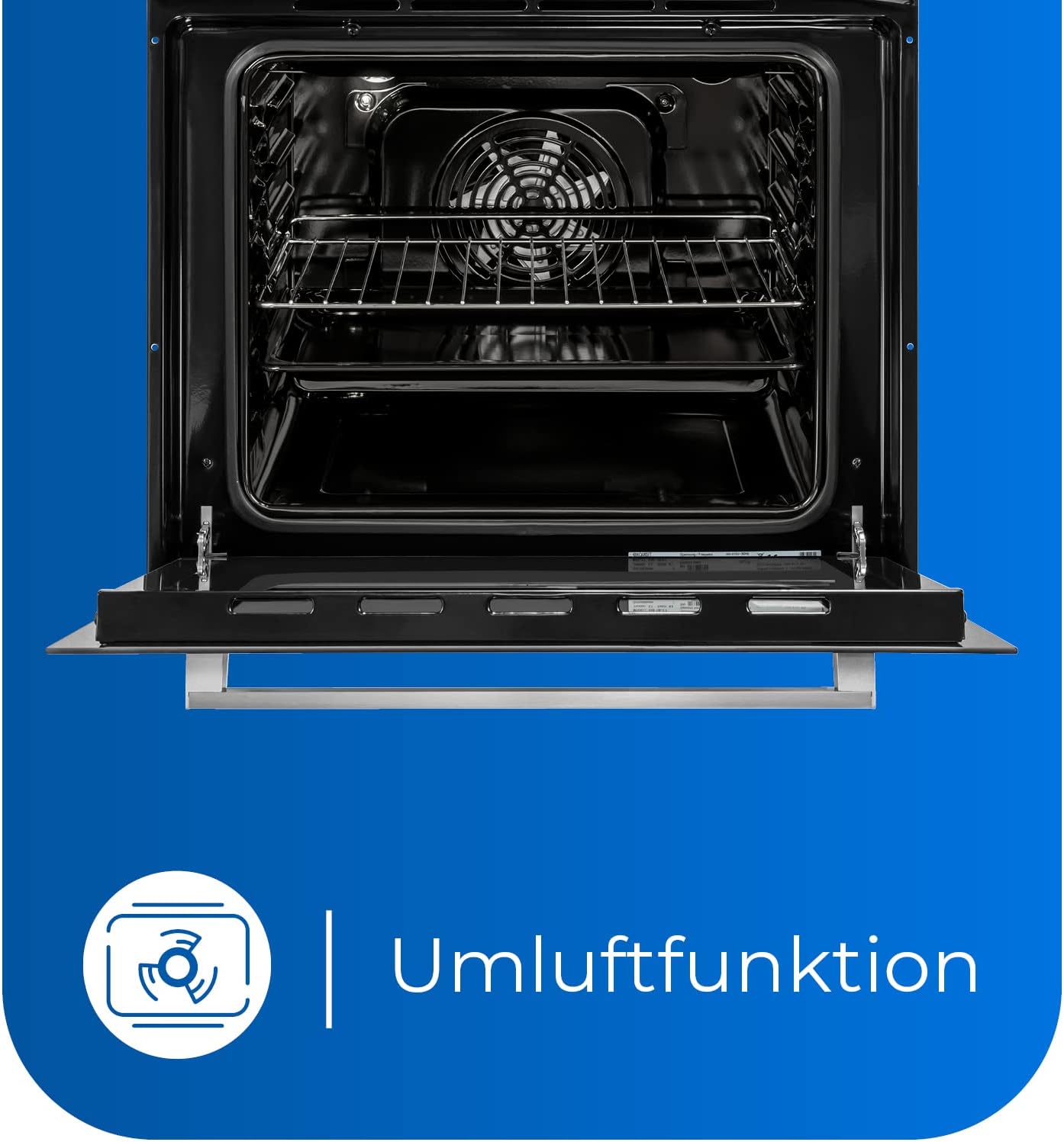 Exquisit EHE 156-2.1 UBZ-Set Einbauherd | 59 L Garraum | EEK A | Edelstahl