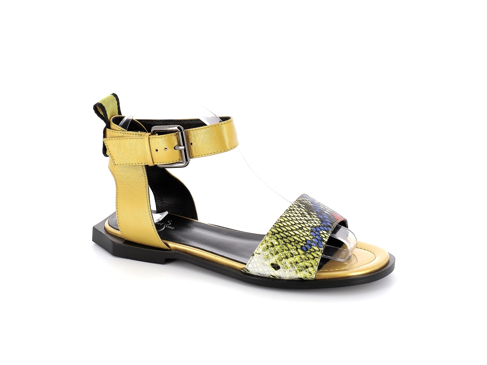 Metamorf ose-JAROSE Cuir Jaune